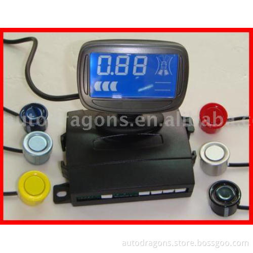 Parking sensor, the newest LCD display style with 4 sensors,car parking sensor, auto reverse parking, car parking, auto security
